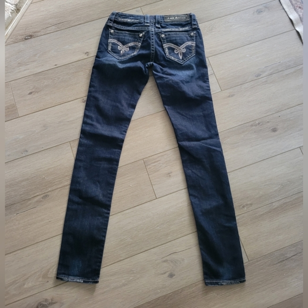 ROCK REVIVAL SKINNY JEANS SZ 25